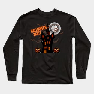 Horror Darkness Party Halloooweenn Long Sleeve T-Shirt